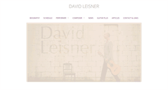 Desktop Screenshot of davidleisner.com